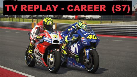 Motogp Mod 2018 Career 113 Gp Usa Race 318 Tv Replay Game