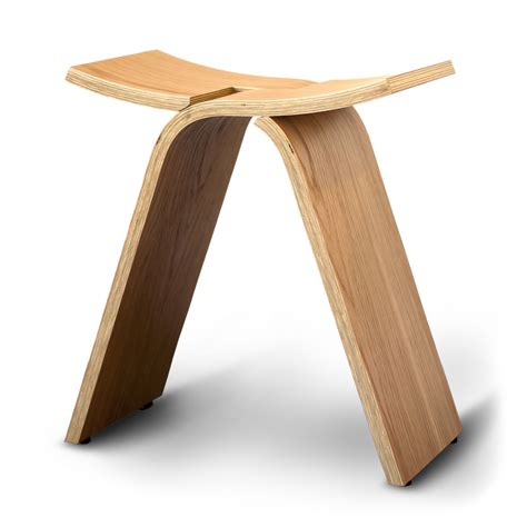 Buy A Custom Made Interlochen Bent Plywood Stool Made To Order From