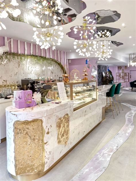 Formroom Creates Lavender Themed Fanciful Interior For Feya Café In