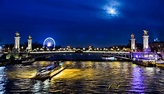 Photographies de Paris à l'heure bleue, la Tour-Eiffel, Notre-Dame, les ...