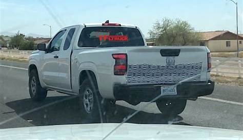 New 2022 Nissan Frontier King Cab Is Spied in the Wild With Almost No