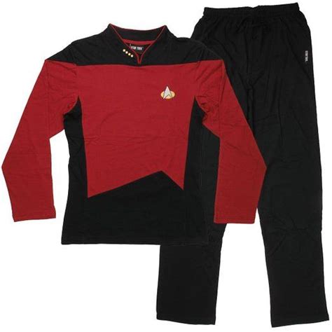 Star Trek Next Generation Command Pajama Set Clothing