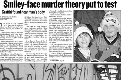 Inside Mystery Why The Police Think The Smiley Face Killer Is Not Real
