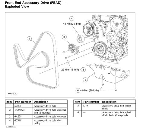 Ford Fiesta Serpentine Belt Diagram