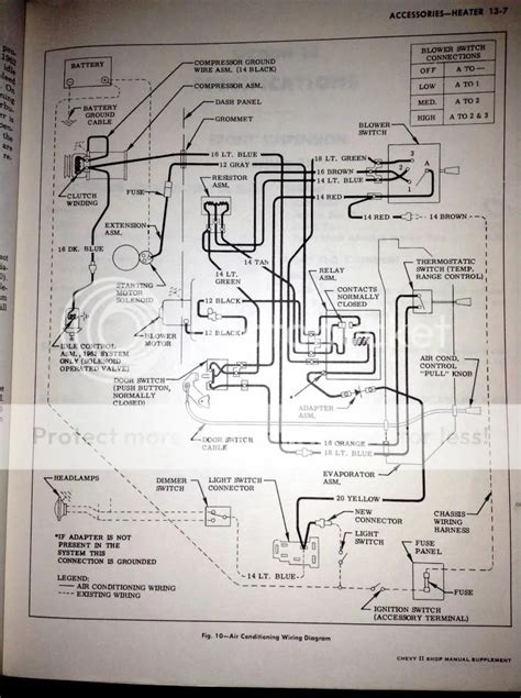 1963 Chevrolet Wiring Schematics