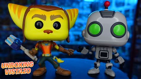 Ratchet And Clank 2 Pack Gamestop Exclusive Unboxing Funko Pop Youtube