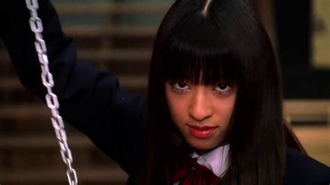 In Kill Bill Vol When Chiaki Kuriyama Gogo Was Shooting