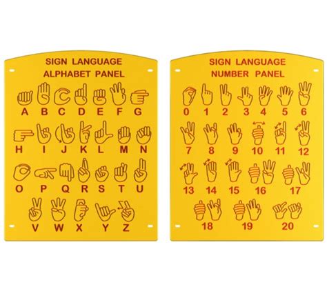 Asl American Sign Language Alphabet Number And Color Room 11 Rotokawa