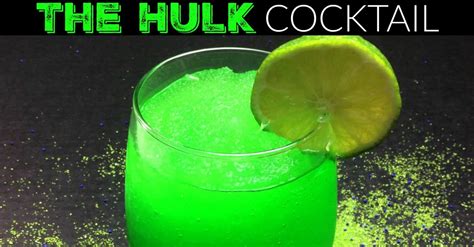 Hulk Cocktail Kitchen Fun With My Sons
