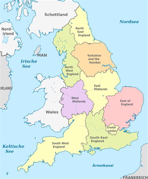 Region England Wikipedia