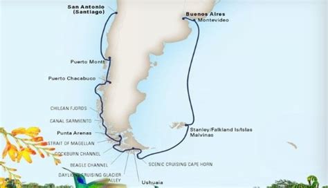 South America Passage Cruise San Antonio Chile To Buenos Aires Hal