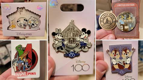 New Limited Edition Disney100 Star Wars Marvel And More Pins Arrive