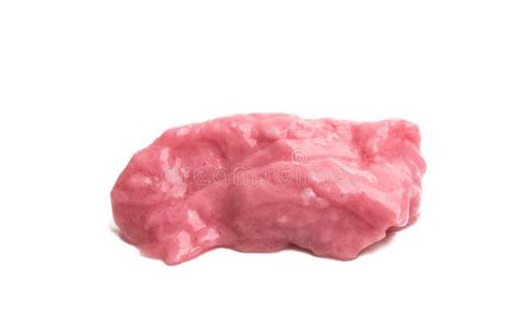 Chewed Pink Bubble Gum Stock Photo Image Of Pink Hygiene 82247154