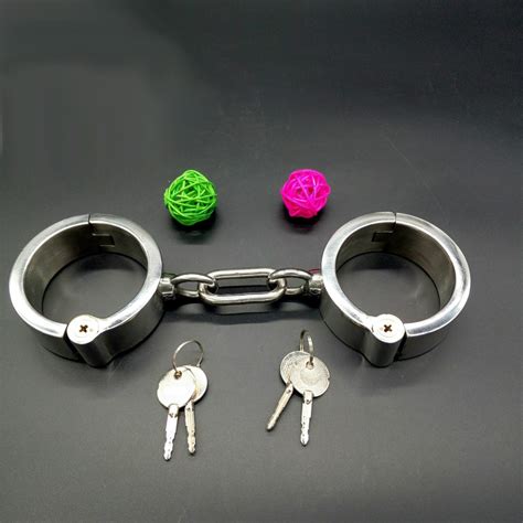Hot Sale Metal Sex Toys Stainless Steel Handcuffs For Sex And Hand
