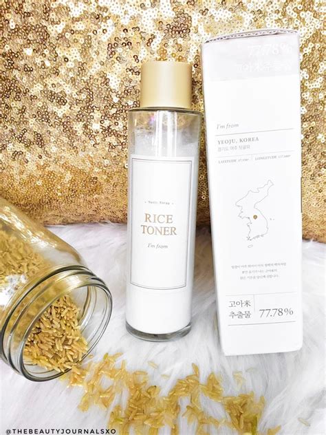 Im From Rice Toner Korean Skincare Review The Beauty Journals