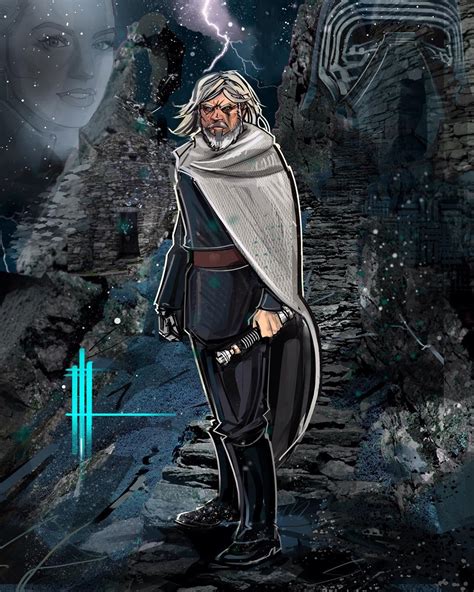 Grand Master Jedi Luke Skywalker Episode Viii By Eli Hyder Rstarwars