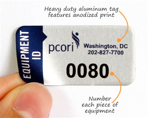 Equipment Id Tags Free Shipping From Myassettag