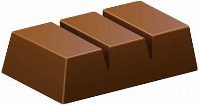 Chocolate Bar Clip Clipart Chocolat Sweets Sight
