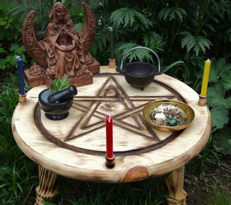 Wiccan Altar Ritual Wiccan Altar Witches Altar Altar