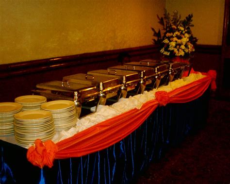 Use the height prop to set the height of the table. CORPORATE SET-UP | Wedding buffet table, Buffet table ...