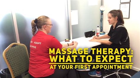 massage therapy what to expect youtube