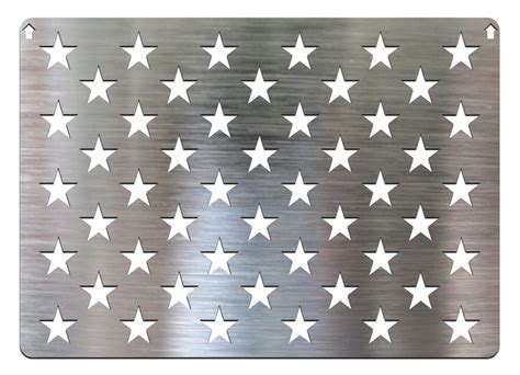 American Flag 50 Stars Stencil Printable