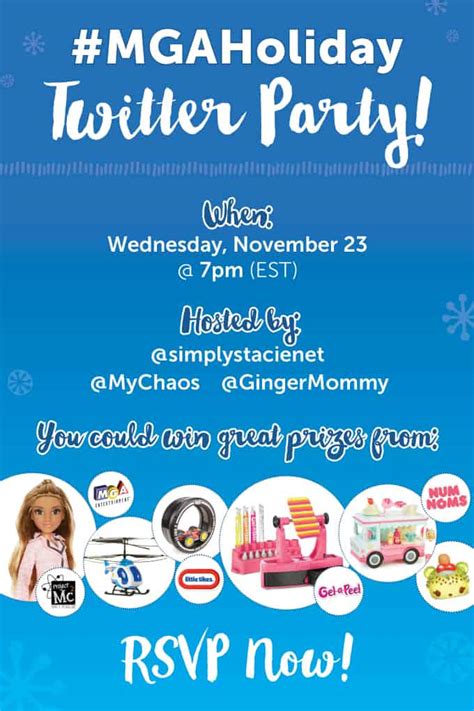 Join The Mgaholiday Twitter Party On November 23rd