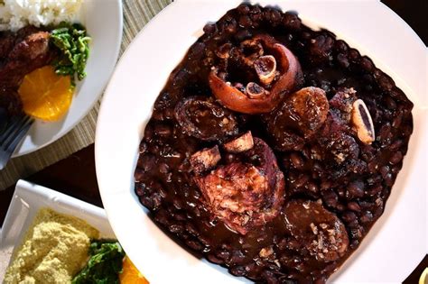 Feijoada A Brazilian Black Bean Stew In Slow Cooker Recipe Bean Stew National Dish Black
