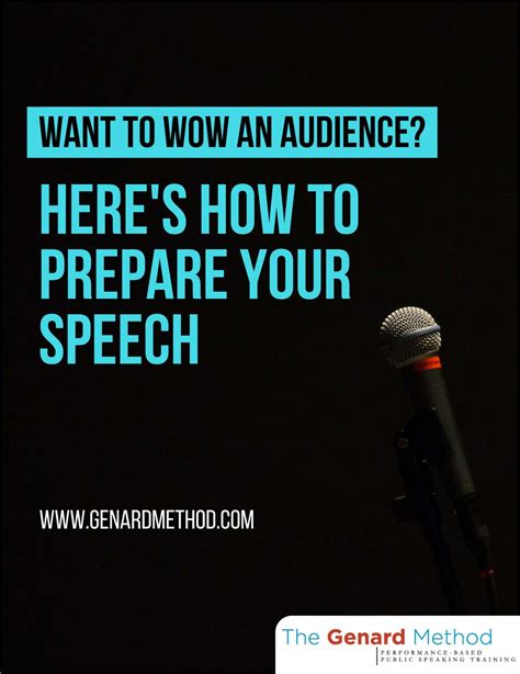 Want To Wow An Audience Heres How To Prepare Your Speech Free Tips