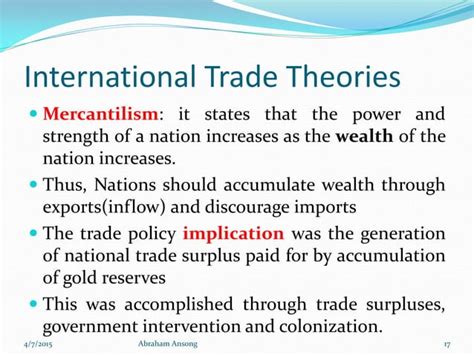 Lecture 9 International Trade