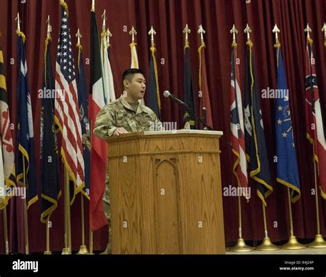 Us Army Capt Bryant C Ahn Incoming Us Army Central Headquarters