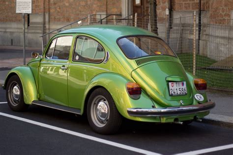 Green Vw Beetle With Images Green Car Vw Beetles Sports Cars