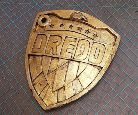 Judge Dredd Badge Instructables
