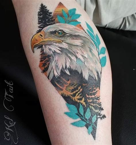 Amazing Perfectly Place Eagle Tattoos Designs For Beautiful Body