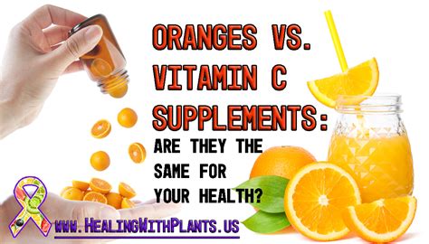 Does Eating Oranges And Taking Vitamin C Have The Same Health Benefits