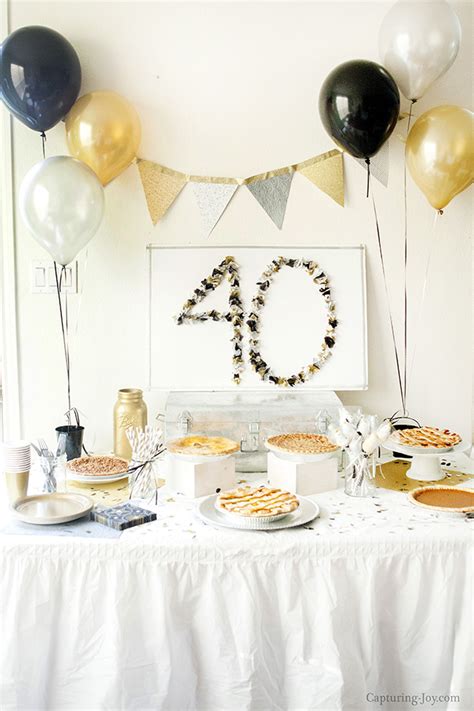 If you don't want to have your party at your house, there are plenty of places to have birthday parties for adults. Surprise 40th Birthday Party - Capturing Joy with Kristen Duke