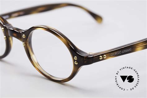 Glasses Giorgio Armani 342 Small Oval 90s Eyeglasses