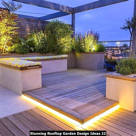 Stunning Rooftop Garden Design Ideas Magzhouse