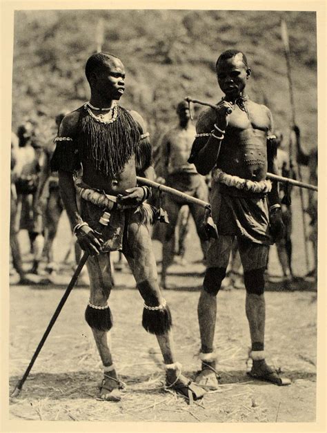 1930 africa nuba dancers costume sudan hugo bernatzik original af2 period paper historic art llc