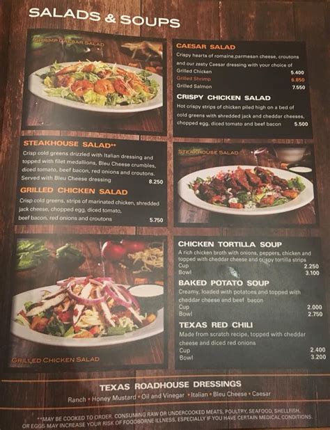 Updated tgi fridays menu prices for 2020. Texas Roadhouse Menu With Prices And Pictures - change comin