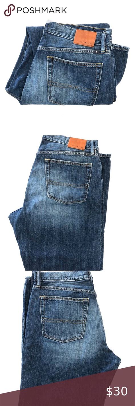 Lucky Brand 181 Relaxed Straight Mens Jeans W36 Athletic Fit Jeans