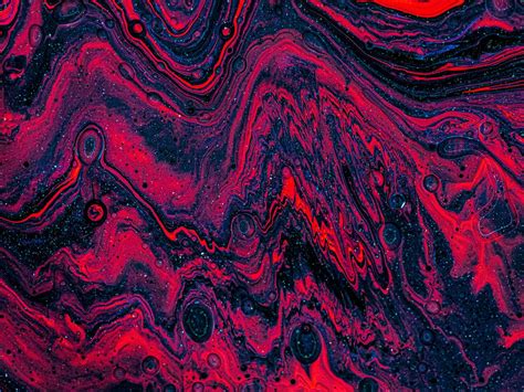 Download Wallpaper 1152x864 Paint Stains Fluid Art Abstraction