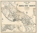 Thomas Bros. Map of Santa Cruz County California | Curtis Wright Maps