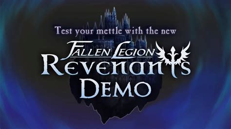 Fallen Legion Revenants Free Demo Now Available On Switch Eshop