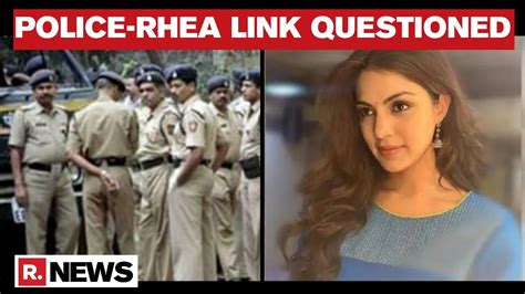 Sushants Case Bjp Questions Mumbai Police Rhea Link Who Are They Trying To Shield Youtube