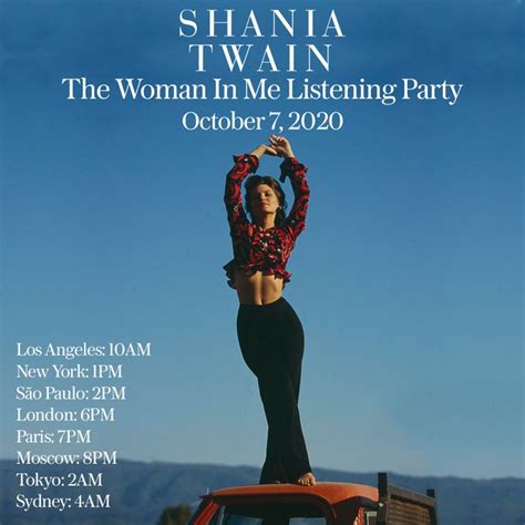 Shania Twain Announces The Woman In Me Diamond Edition Spotify