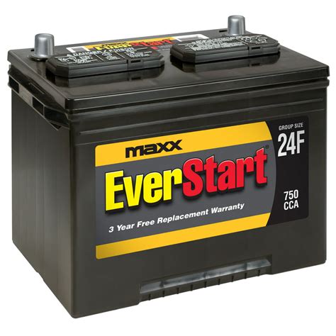 Everstart Maxx Lead Acid Automotive Battery Group Size 24f Walmart