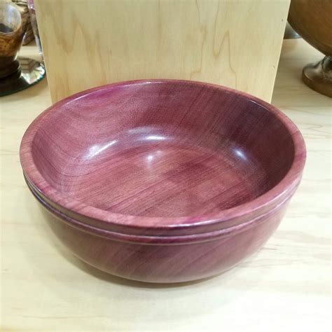 0163 8 Purpleheart Bowl
