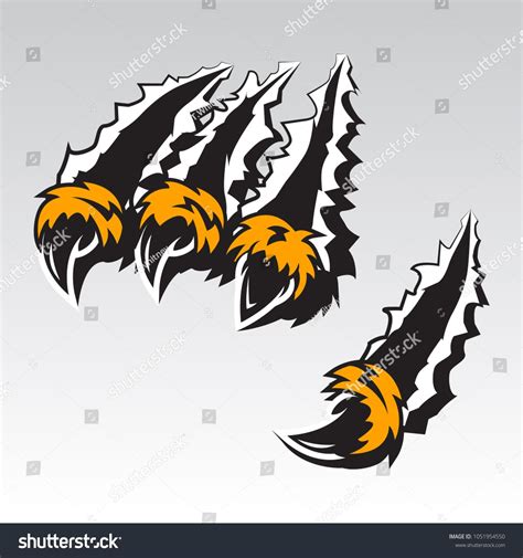 Tiger Claws Clip Art Library