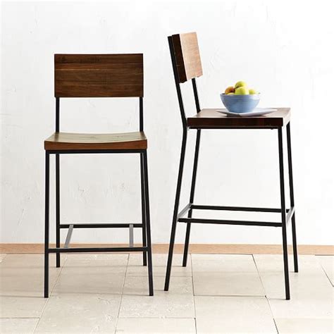 Sit around a bar table or at a kitchen counter in style. Rustic Bar Stool + Counter Stool | west elm